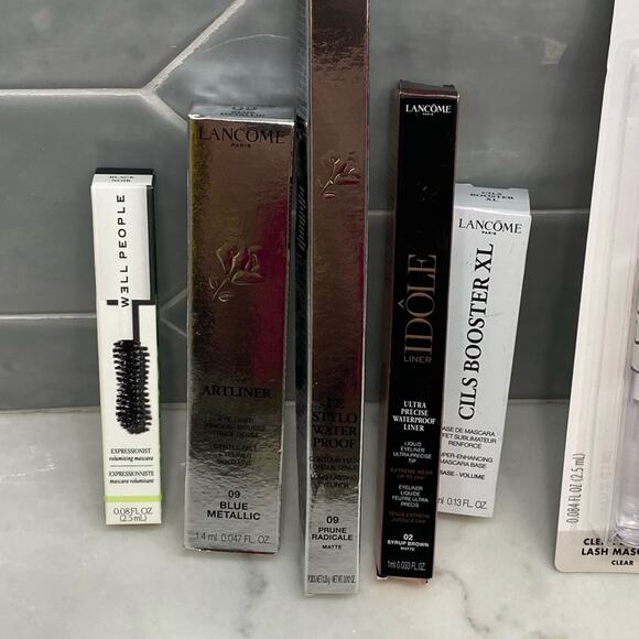 Lancome Elf Well People Milani Makeup Eye liner & mascara 7 pc bundle lot - Picture 3 of 3